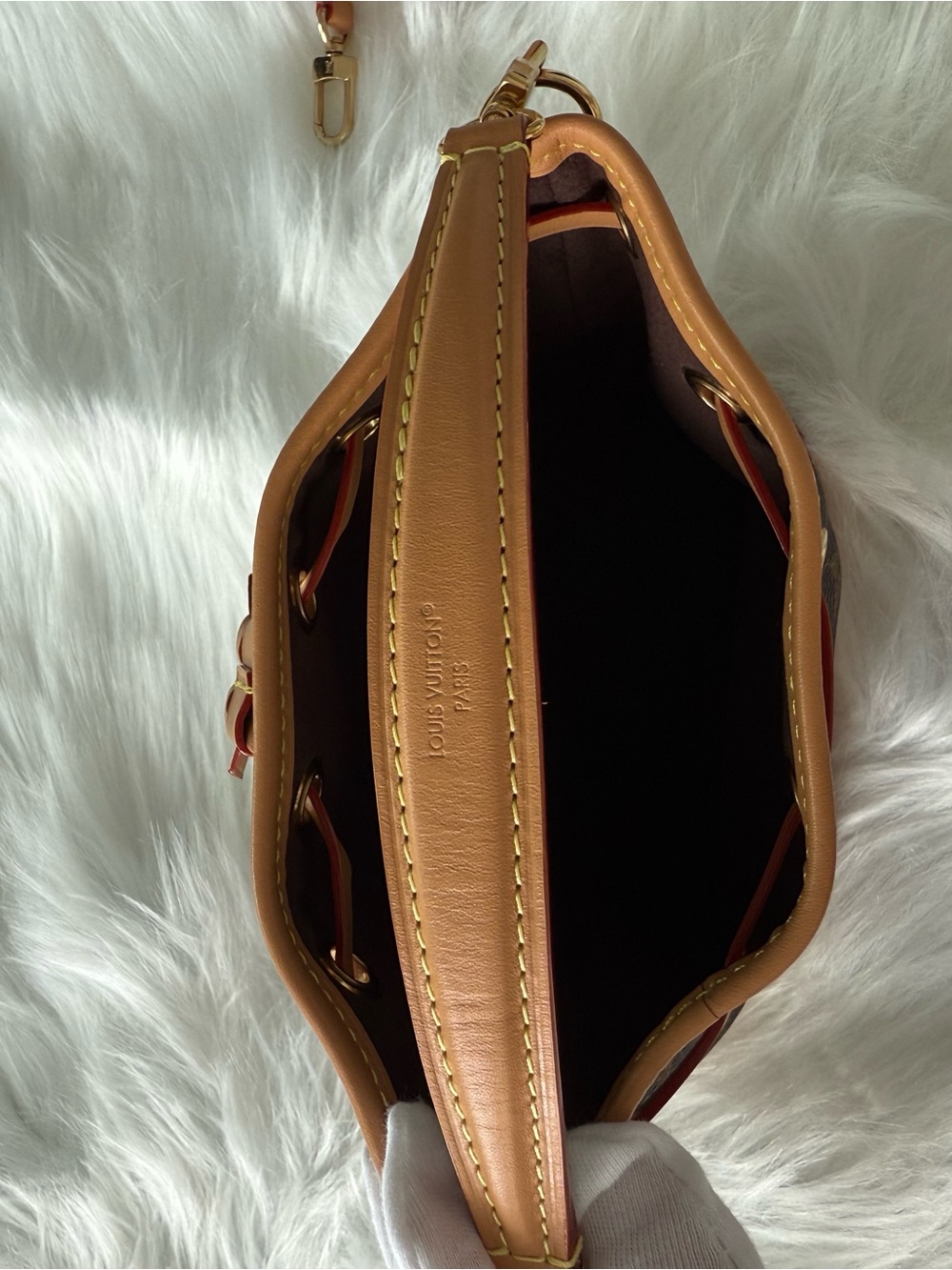 Louis Vuitton: Nano Noe Brown Monogram *AUTHENTIC* - Picture 6 of 15